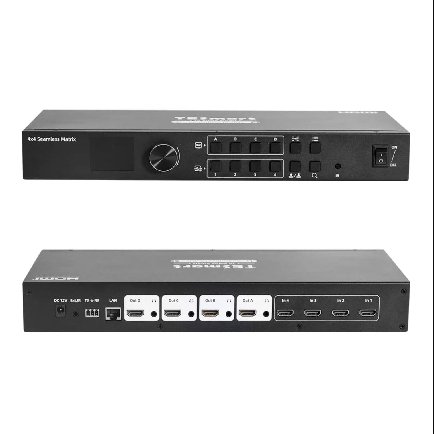 tesmart 8k60hz 4ports hdmi matrix