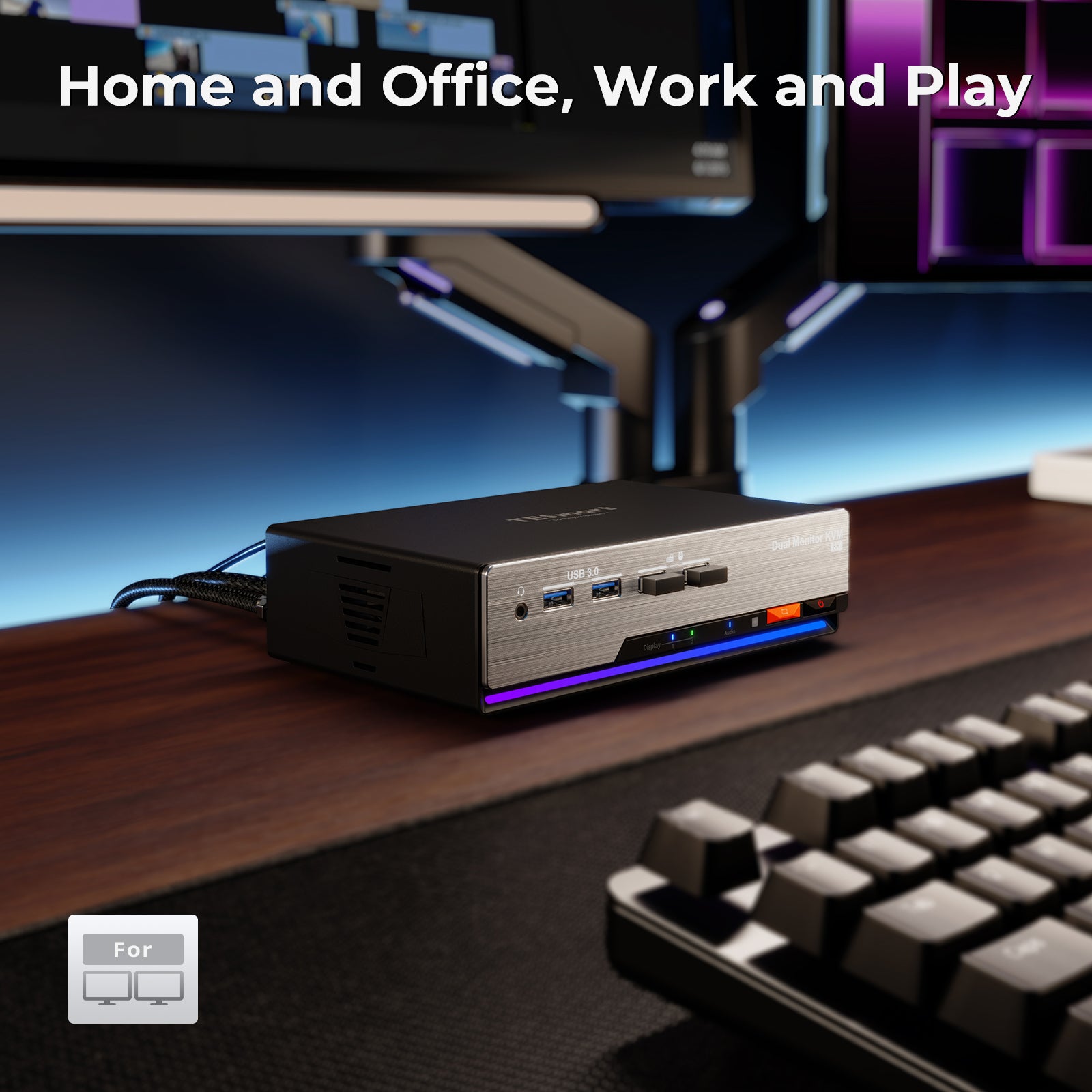 tesmart 8k kvm homeoffice