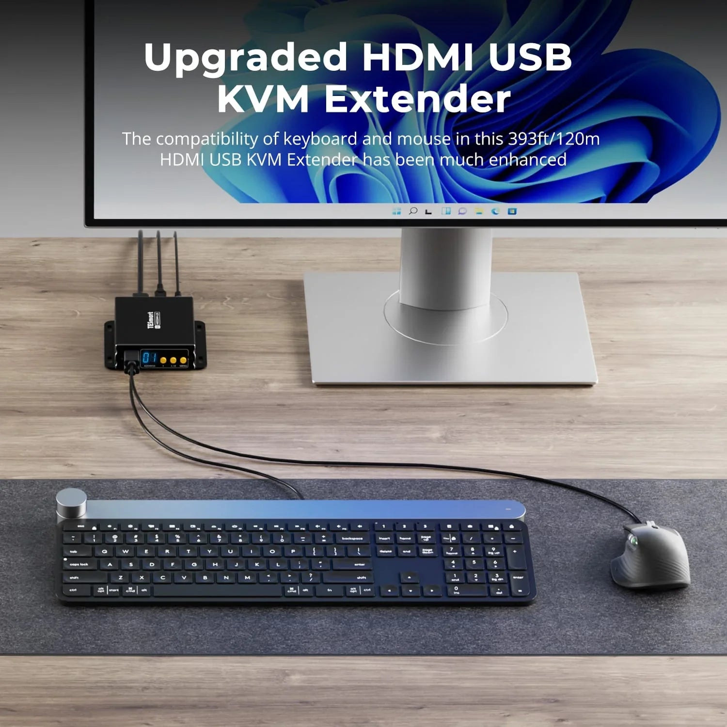 HDMI 케이블과 HDMI KVM 연장기 비교: 120m 장거리 AV·KVM 구성 선택 가이드
