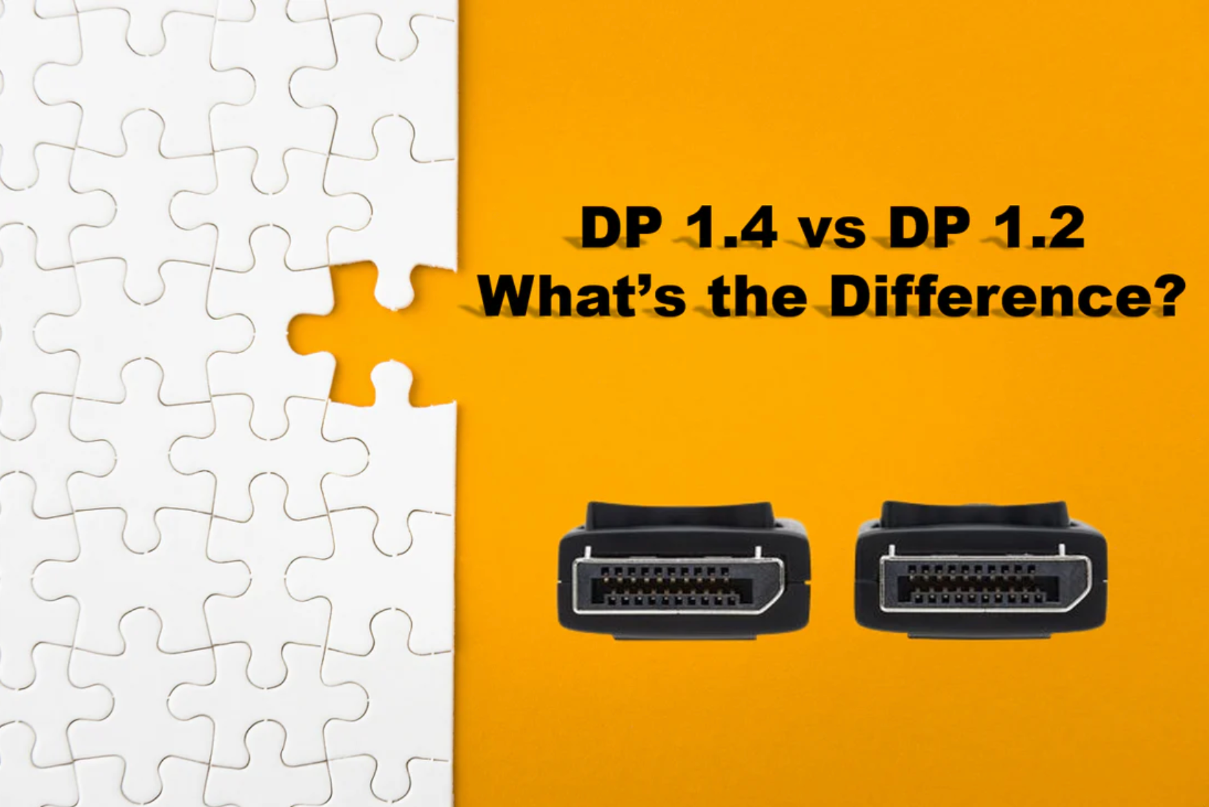 DP 1.4 vs. DP 1.2: 차이점은 무엇입니까?