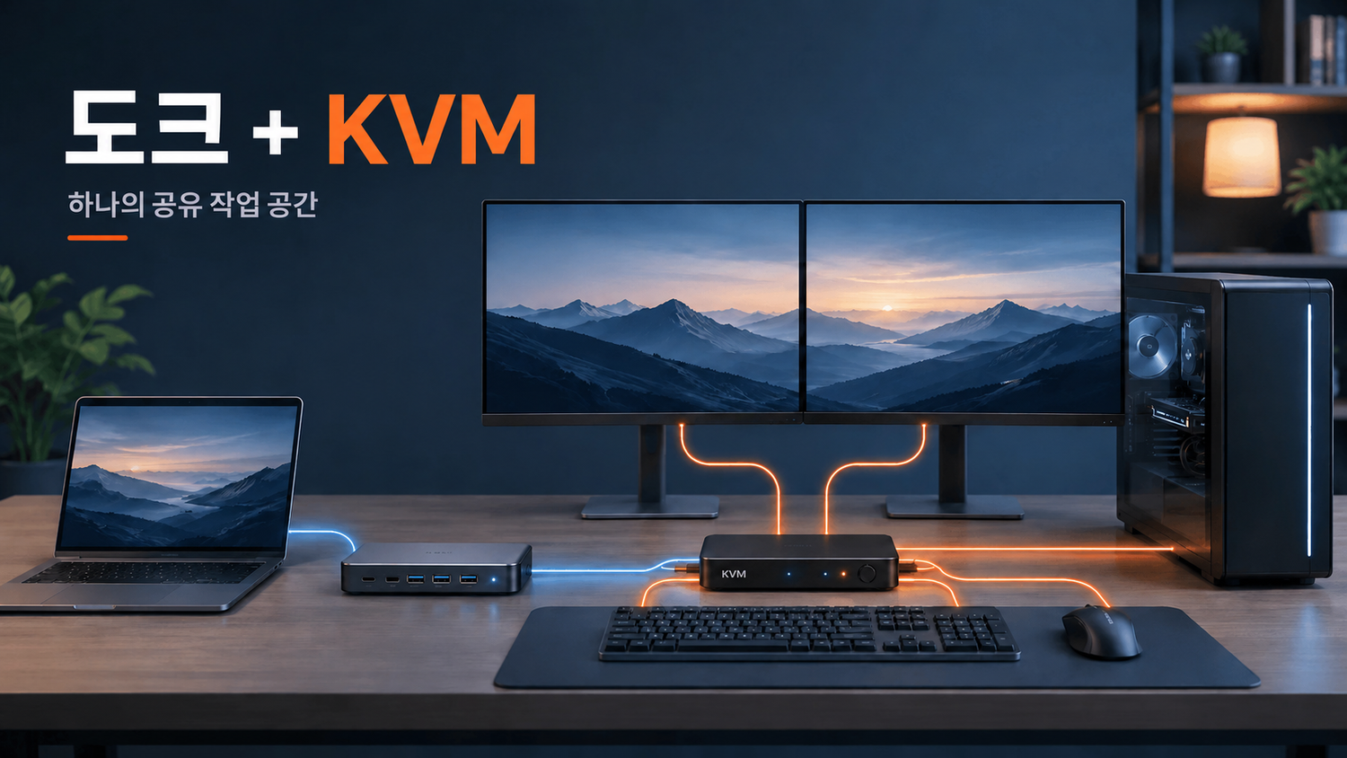 KVM 스위치와 도킹 스테이션 연결 가이드: 올바른 연결 순서와 호환성 확인 방법