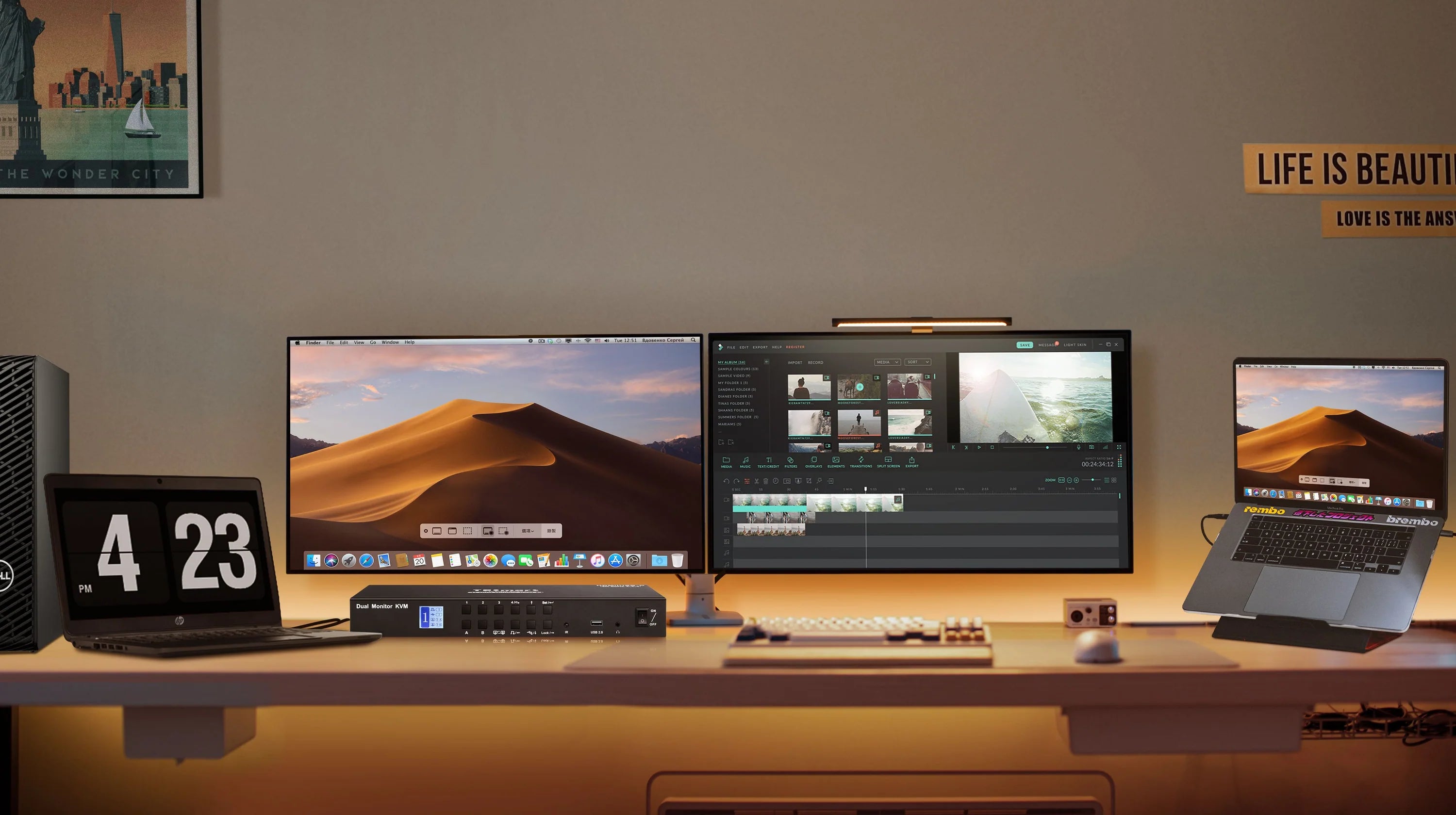 MacBook용 KVM 스위치를 구입하기 전에 고려해야 할 사항 – TESmart.KR