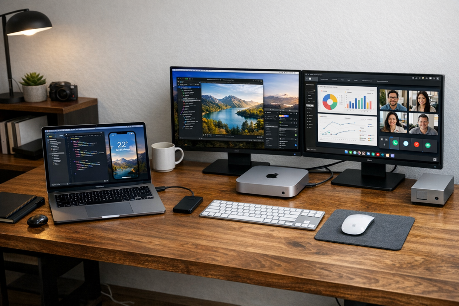 MacBook에 여러 대의 모니터를 연결하는 방법