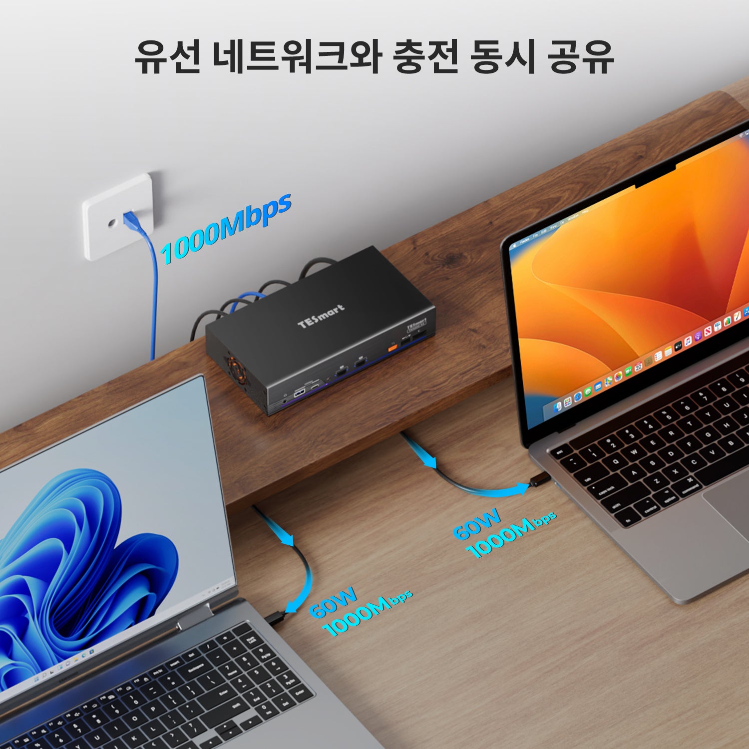 2-포트 듀얼 모니터 KVM for Apple Studio Display – 최대 5K@60Hz, Thunderbolt™ 4 기기와 호환
