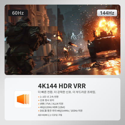 16포트 8K60Hz HDMI 2.1 KVM 스위치 – 다중 제어, USB 3.2 Gen1 (5Gbps) 및 스마트 모드 지원 – 프로 스튜디오 및 멀티 PC 환경에 최적화