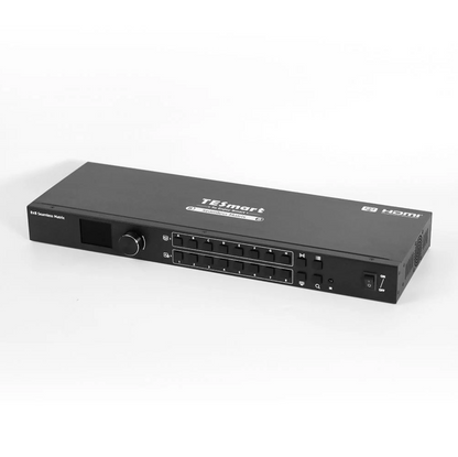 HMA808-ES23 8:8 HDMI 심리스 매트릭스 스위치 1920x1080@60Hz 쿼드 뷰(LCD 포함), 오디오 분할 및 미리보기 모드 사용 가능