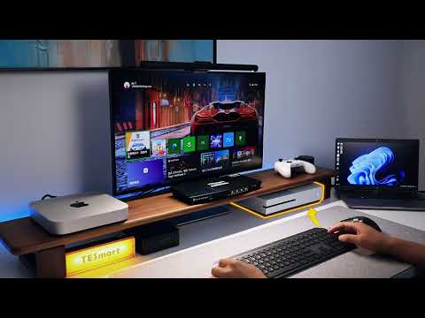 HKS401-M23 4포트 8K@60Hz HDMI 2.1 KVM 스위치(ADI 칩 포함), EDID, 게임용 4K144Hz, PC 4대 1 모니터