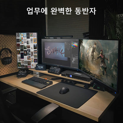 TESmart 4포트 4:3 트리플 모니터 HDMI KVM 스위치 – HDMI 4K60Hz, USB 3.0 허브, 헤드셋 및 오디오 지원 | TESmart Korea