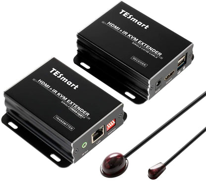 TESmart 120M HDMI KVM 익스텐더 – many to many, 1080P@60Hz, CAT5/6 케이블 지원 | TESmart Korea